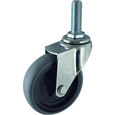 HAMMER CASTER 錘牌 腳輪-420 EA-L75-HAMMER CASTER 錘牌 EA系列旋轉(zhuǎn)自如PP輪彈性體卷車75mm