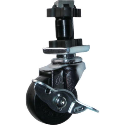 HAMMER CASTER 錘牌 腳輪 44155 ENR50-鏈輪管插入SP付橡膠車(chē)