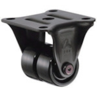 HAMMER CASTER 錘牌 腳輪550R-N38BAR01-鏈球低莊式中荷重用固定尼龍車(chē)38mm