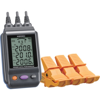 HIOKI 日置 PD3259SEISEKI-KOUSEISYOTUKI-ＨＩＯＫＩ　電圧計(jì)付検相器　　ＰＤ３２５９　成績(jī)表?校正証明書(shū)付