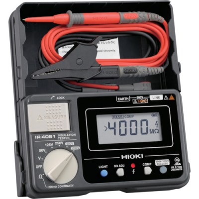 HIOKI 日置 IR4051-10 KOUSEISYOTUKI 5范圍絕緣電阻計(jì)IR 4051-10帶校準(zhǔn)證書