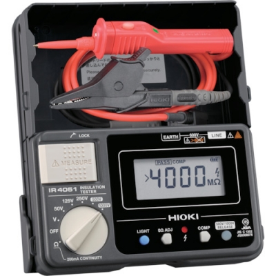 HIOKI 日置 IR4051-11 KOUSEISYO-STRACETUKI 5范圍絕緣電阻計IR 4051-11帶校準證明書、TRAS