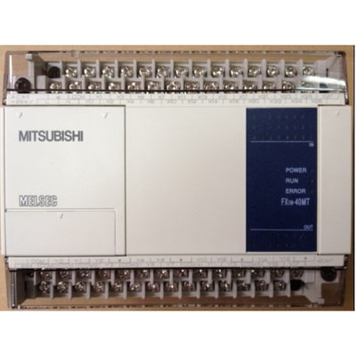 日本三菱 mitsubishi  FX1N-40MT-D DC電源 DC電源輸入  PLC 24點漏型輸入 16點晶體管漏型輸出