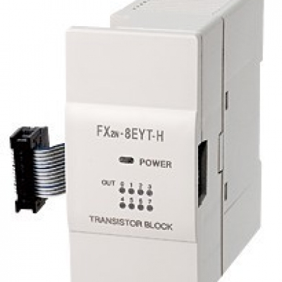 日本三菱 mitsubishi   擴(kuò)展模塊FX2N-8EYT-H