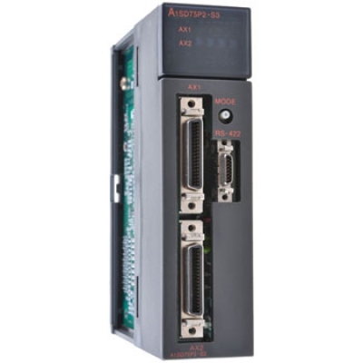 日本三菱 mitsubishi  A1SD75P2-S3  Ans系列的2軸定位模塊A1SD75P2  差分驅動器集電極開路